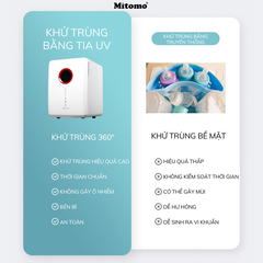 Máy tiệt trùng sấy khô Mitomo UVC-MT99R, dung tích 18L