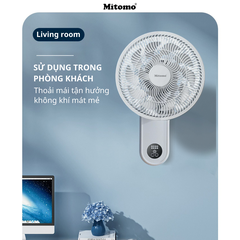 Quạt treo tường điện tử Mitomo FTT-60AEC