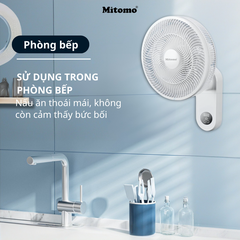 Quạt treo tường điện tử Mitomo FTT-60AEC