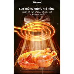 Nồi chiên không dầu cơ Mitomo MTC-500KD dung tích 6.5L
