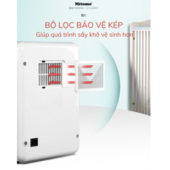 Máy sấy khô tiệt trùng đa năng cho bé Mitomo UVC-MT99W dung tích 22L