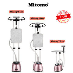 Bàn là hơi nước đứng cao cấp Mitomo GC-899 Max Màu Bạc