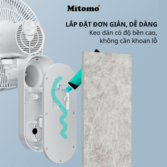 Quạt treo tường điện tử Mitomo FTT-60AEC