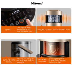 Máy làm sữa hạt tự động cao cấp Mitomo MSH-986MAX