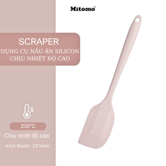 Bộ dụng cụ nấu ăn 7 món bằng silicone chịu nhiệt cao Mitomo