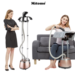 Bàn ủi hơi nước đứng Mitomo GC-559 Màu Hồng Nhạt