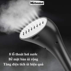 Bàn ủi hơi nước đứng Mitomo GC-559 Màu Hồng Nhạt