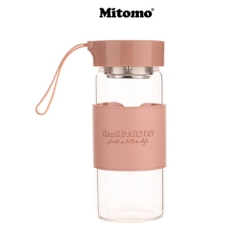 Bình thủy tinh cao cấp đựng nước detox, đựng nước trái cây HanKPARSON 500ml