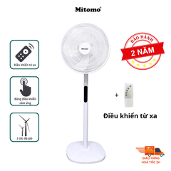 Quạt đứng Mitomo FCE-60AE có điều khiển từ xa, hẹn giờ