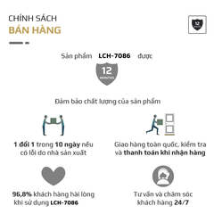 Hộp cơm văn phòng giữ nhiệt 4 ngăn Mitomo LCH-7086 Màu Đen