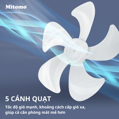 Quạt đứng Mitomo FCE-60HE cao cấp không ồn