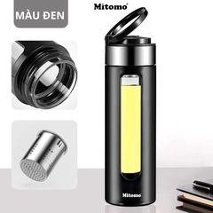 Bình pha trà thủy tinh 2 lớp cao cấp Mitomo BGH-0509