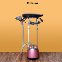 Bàn ủi hơi nước đứng Mitomo GC-559 Màu Hồng Nhạt