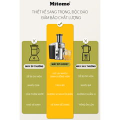 Máy Ép Trái Cây Nhanh Công Suất Cao Mitomo KJ-3057