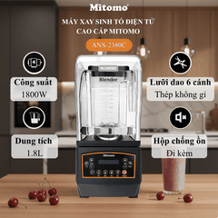 Máy Xay Sinh Tố Điện Tử Cao Cấp Mitomo ANS-2380C