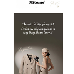 Bàn là hơi nước đứng cao cấp Mitomo GC-899 Neo