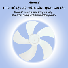 Quạt cây nút cơ Mitomo FCE-60HEV cao cấp