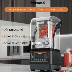 Máy Xay Sinh Tố Điện Tử Cao Cấp Mitomo ANS-2380C