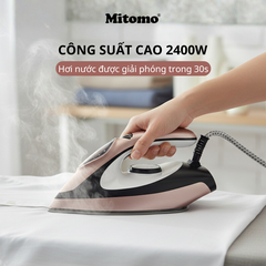 Bàn Ủi Hơi Nước Cao Cấp Mitomo KD1120 – Công Suất Cao – Áp Suất Mạnh – Ủi Siêu Nhanh