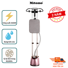 Bàn là hơi nước đứng cao cấp Mitomo GC-899 Max Màu Hồng