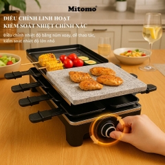 Bếp Nướng Điện Không Khói 2 Tầng Mitomo KB-1084U