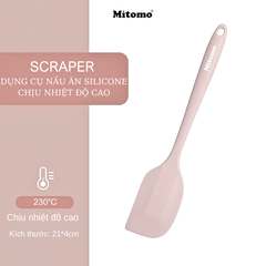 Bộ dụng cụ nấu ăn 7 món bằng silicone chịu nhiệt cao Mitomo