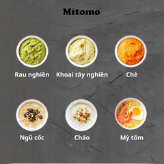 Bộ nồi chảo đá gốm cao cấp Mitomo DSP CA009-S02-Black