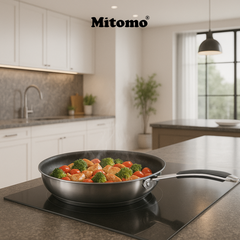Bộ nồi chảo inox cao cấp Mitomo DSP CS002U-S02U
