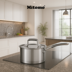 Bộ nồi chảo inox cao cấp Mitomo DSP CS002U-S02U