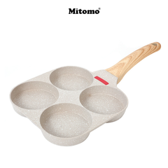 Chảo 3 ngăn chống dính Mitomo - Hàng cao cấp