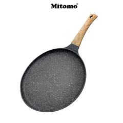 Chảo làm bánh CREPE Mitomo size 20 – Chống dính vượt trội