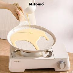 Chảo làm bánh CREPE Mitomo size 20 – Chống dính vượt trội