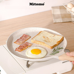 Chảo làm bánh crepe, pizza Mitomo size 24 – Chống dính vượt trội