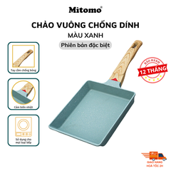 Chảo vuông chiên trứng cuộn Mitomo - Chống dính tuyệt đối