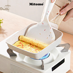 Chảo vuông chiên trứng cuộn Mitomo - Chống dính tuyệt đối