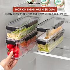 Hộp Bảo Quản Thực Phẩm Tách Nước Thông Minh Mitomo – Giữ Tươi Lâu, An Toàn