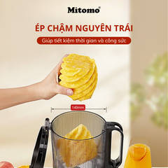Máy ép trái cây chậm công nghiệp cao cấp Mitomo KJ-3081Max