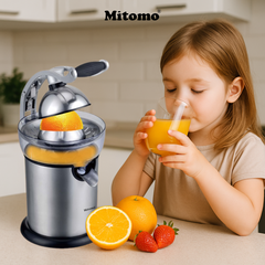 Máy Vắt Cam Mitomo KJ1043 - Ép Kiệt Bã, Không Đắng