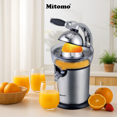 Máy Vắt Cam Mitomo KJ1043 - Ép Kiệt Bã, Không Đắng