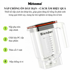 Máy Xay Sinh Tố Công Nghiệp Bản Pro Mitomo ANS–3380B