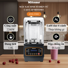 Máy Xay Sinh Tố Điện Tử Cao Cấp Mitomo ANS-2380C