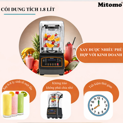 Máy Xay Sinh Tố Điện Tử Cao Cấp Mitomo ANS-2380C
