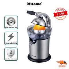 Máy Vắt Cam Mitomo KJ1043 - Ép Kiệt Bã, Không Đắng