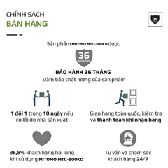Nồi chiên không dầu cơ Mitomo MTC-500KD dung tích 6.5L