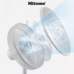 Quạt Đứng Cao Cấp Mitomo FCE-60HE Max - Phím cơ, hoạt động siêu êm ái