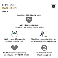 Quạt treo tường điều khiển từ xa Mitomo FTT-60AEN 