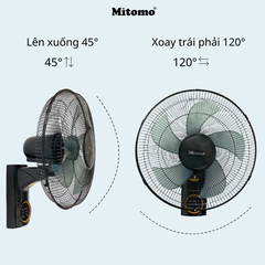 Quạt treo tường điều khiển từ xa Mitomo FTT-60AEN 