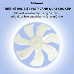 Quạt treo tường điện tử Mitomo FTT-60HE