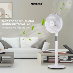 Quạt cây nút cơ Mitomo FCE-60HEV cao cấp