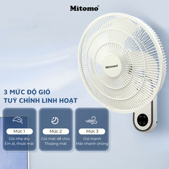 Quạt treo tường điện tử Mitomo FTT-60AEC-D39W